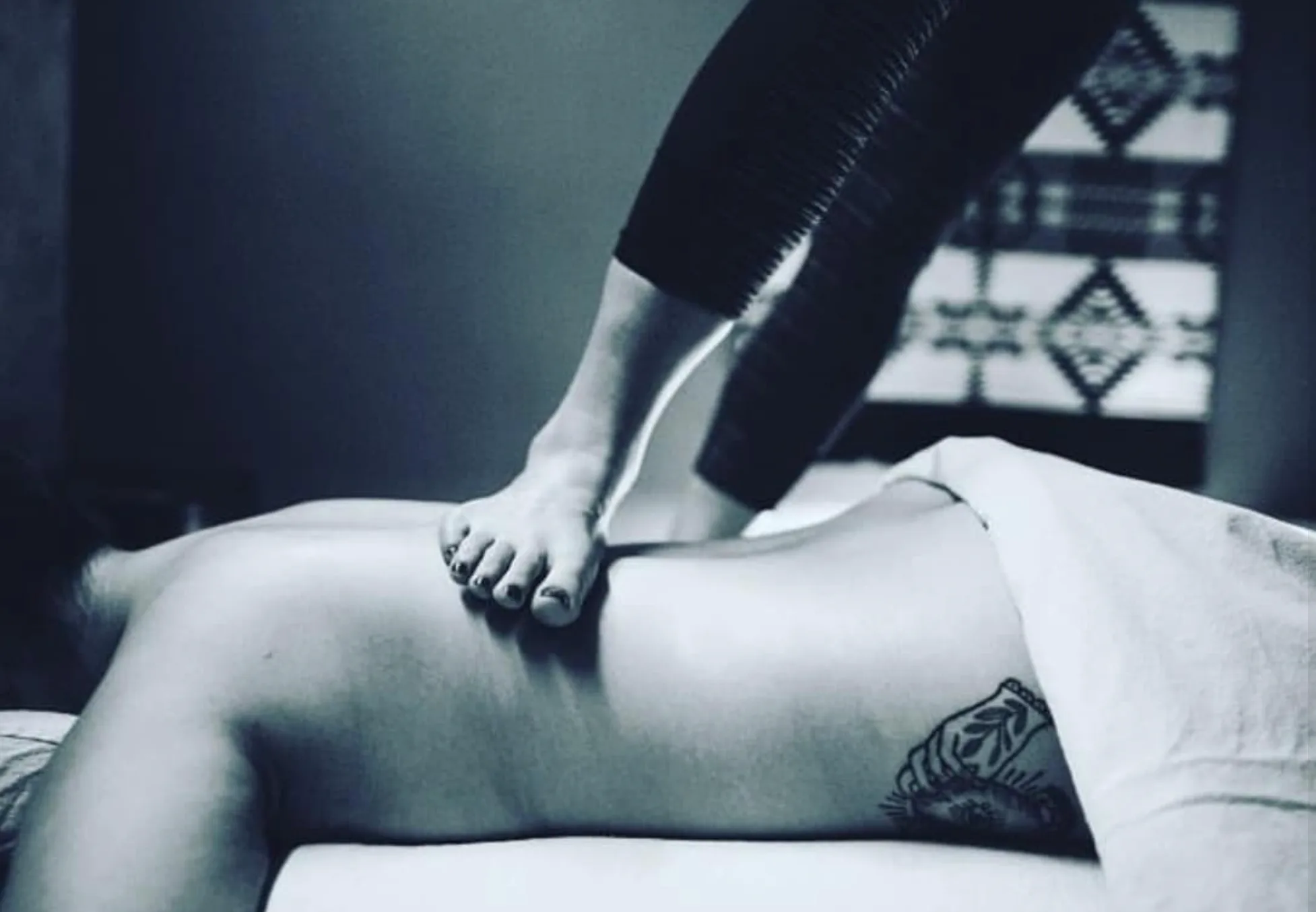 Ashiatsu deep tissue barefoot work